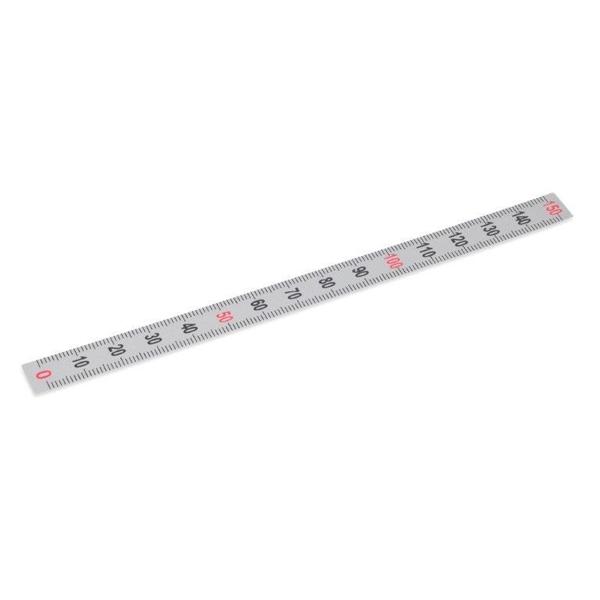 J.W. Winco GN711-KUS-4-S-U Adhesive Ruler GN711